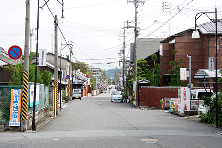 JR御所駅から東川酒店まで2